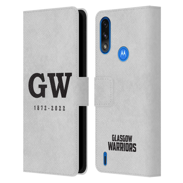 Glasgow Warriors Graphics GW 1872 Leather Book Wallet Case Cover For Motorola Moto E7 Power / Moto E7i Power
