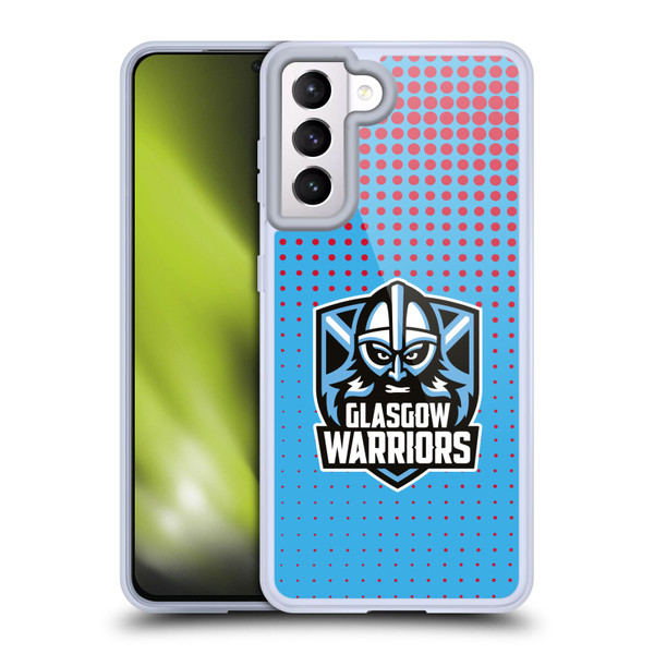 Glasgow Warriors Graphics Red And Blue Soft Gel Case for Samsung Galaxy S21 5G