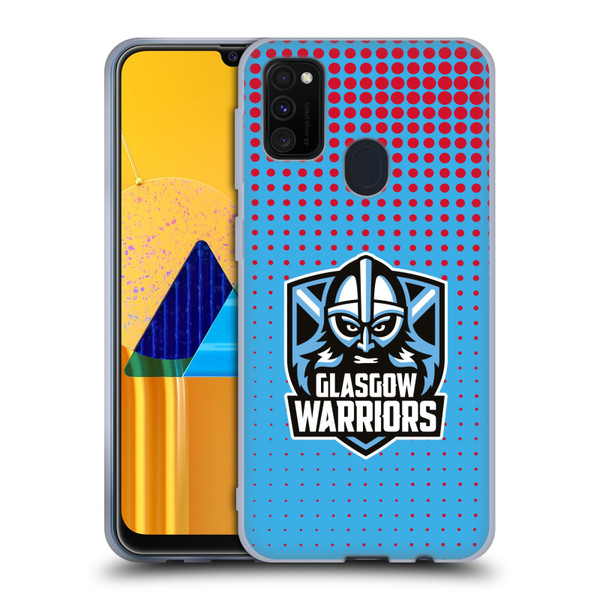Glasgow Warriors Graphics Red And Blue Soft Gel Case for Samsung Galaxy M30s (2019)/M21 (2020)
