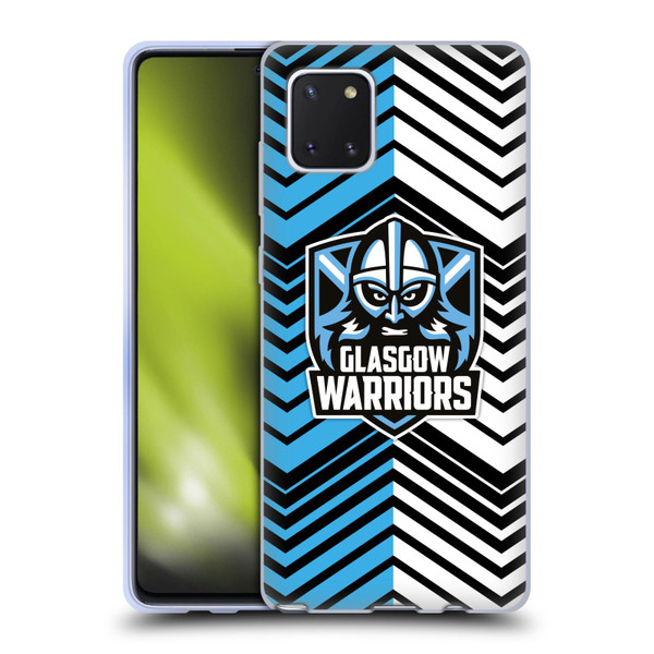 Glasgow Warriors Graphics White And Blue Soft Gel Case for Samsung Galaxy Note10 Lite