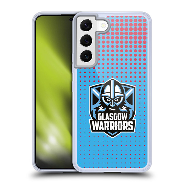 Glasgow Warriors Graphics Red And Blue Soft Gel Case for Samsung Galaxy S22 5G