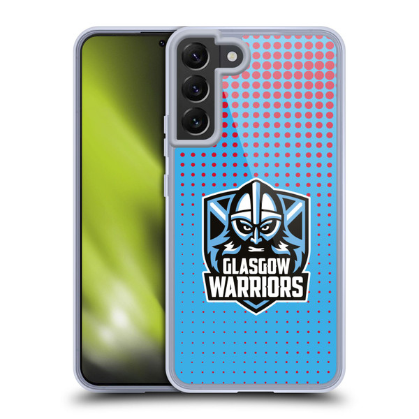 Glasgow Warriors Graphics Red And Blue Soft Gel Case for Samsung Galaxy S22+ 5G