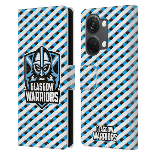 Glasgow Warriors Graphics Stripes Leather Book Wallet Case Cover For OnePlus Nord 3 5G