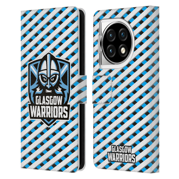 Glasgow Warriors Graphics Stripes Leather Book Wallet Case Cover For OPPO OnePlus Ace 3 5G