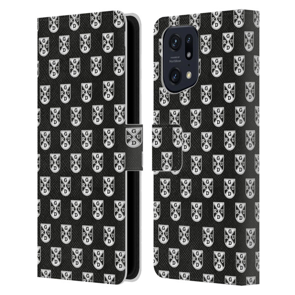 Glasgow Warriors Graphics Pattern Leather Book Wallet Case Cover For OPPO Find X5