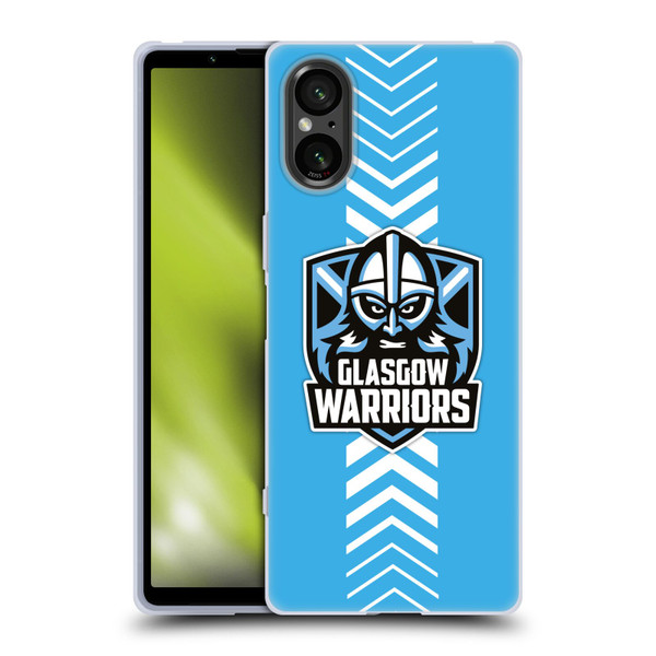 Glasgow Warriors Graphics Arrow Soft Gel Case for Sony Xperia 5 V 5G