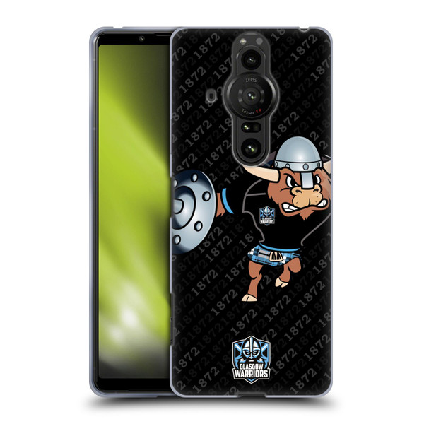 Glasgow Warriors Graphics 1872 Soft Gel Case for Sony Xperia Pro-I