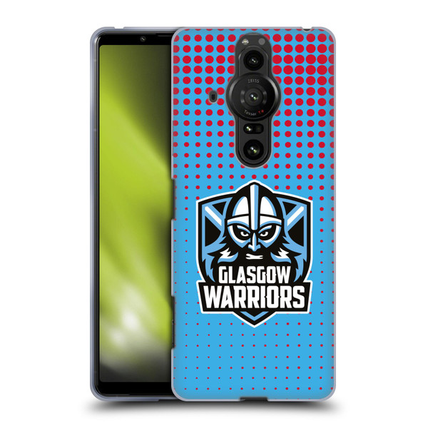 Glasgow Warriors Graphics Red And Blue Soft Gel Case for Sony Xperia Pro-I