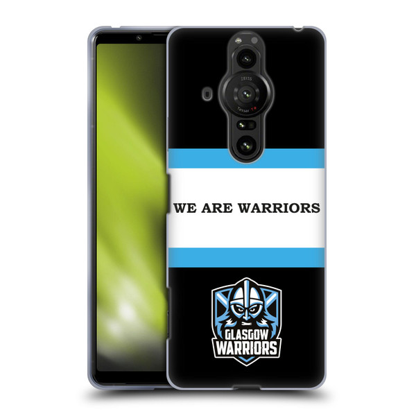 Glasgow Warriors Graphics We Are Warriors Soft Gel Case for Sony Xperia Pro-I