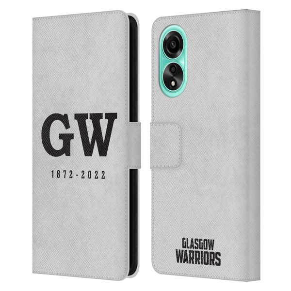 Glasgow Warriors Graphics GW 1872 Leather Book Wallet Case Cover For OPPO A78 4G