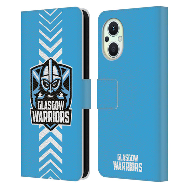 Glasgow Warriors Graphics Arrow Leather Book Wallet Case Cover For OPPO Reno8 Lite
