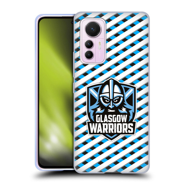 Glasgow Warriors Graphics Stripes Soft Gel Case for Xiaomi 12 Lite