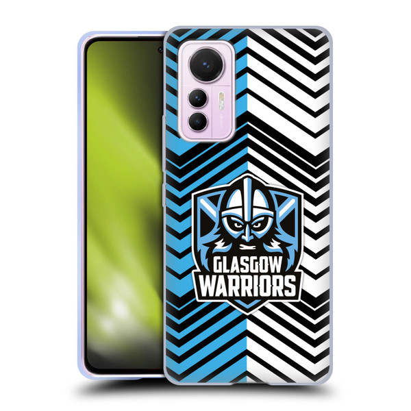 Glasgow Warriors Graphics White And Blue Soft Gel Case for Xiaomi 12 Lite