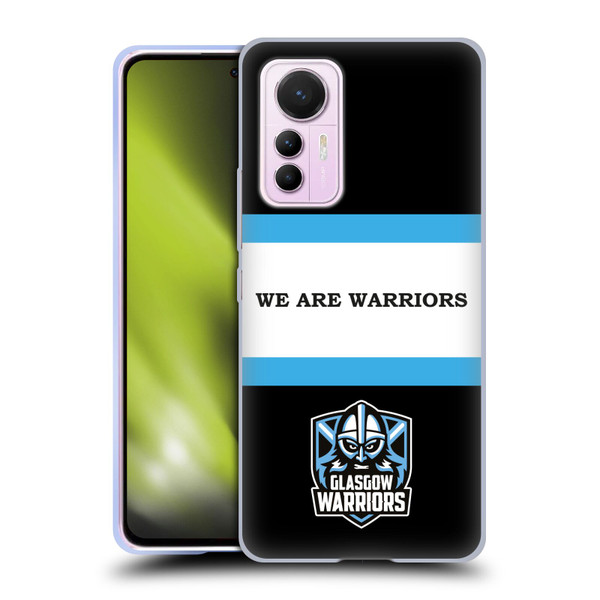 Glasgow Warriors Graphics We Are Warriors Soft Gel Case for Xiaomi 12 Lite