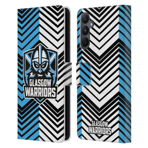 Glasgow Warriors Graphics White And Blue Leather Book Wallet Case Cover For Samsung Galaxy A05s