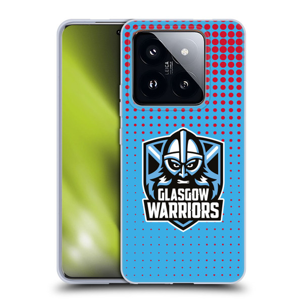 Glasgow Warriors Graphics Red And Blue Soft Gel Case for Xiaomi 14 Pro