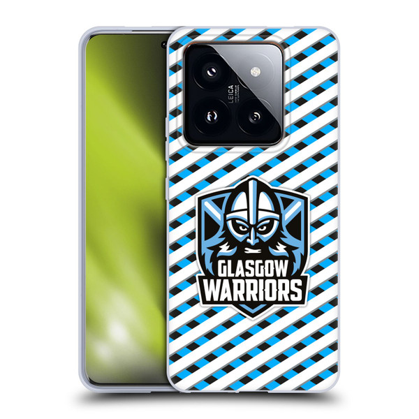 Glasgow Warriors Graphics Stripes Soft Gel Case for Xiaomi 14 Pro