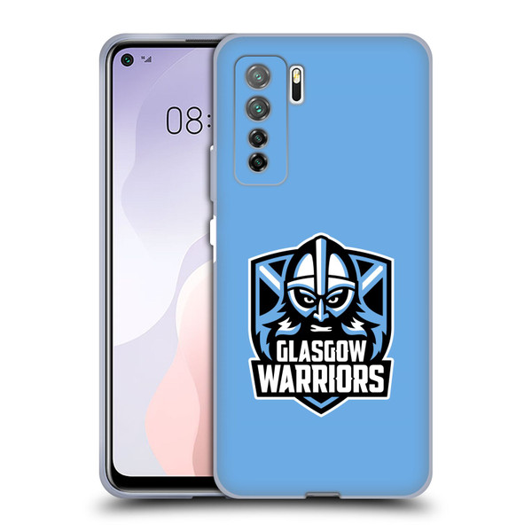 Glasgow Warriors Logo Plain Blue Soft Gel Case for Huawei Nova 7 SE/P40 Lite 5G