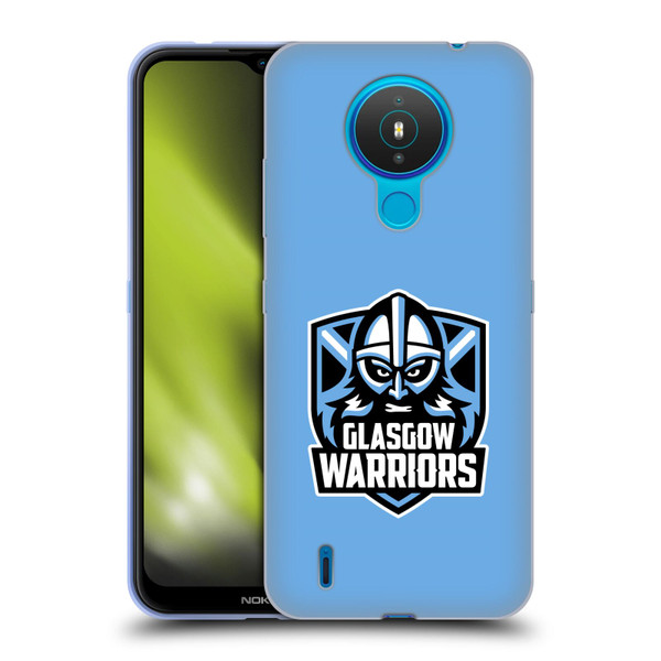 Glasgow Warriors Logo Plain Blue Soft Gel Case for Nokia 1.4