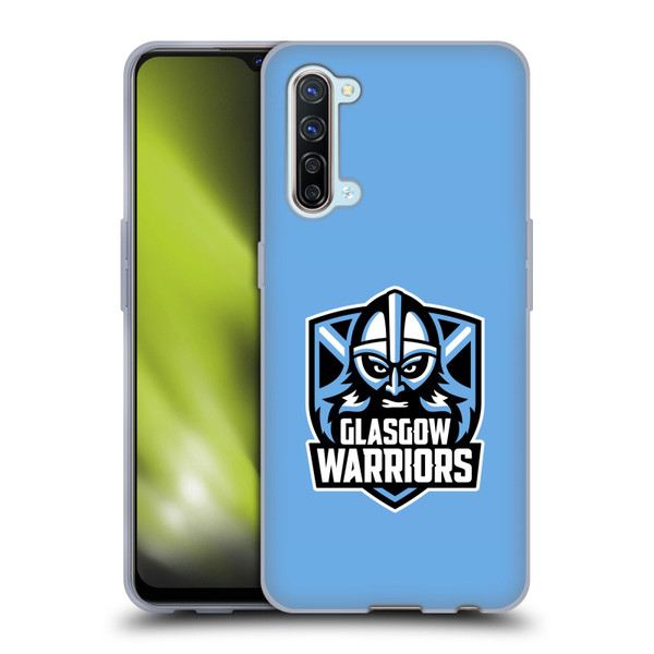 Glasgow Warriors Logo Plain Blue Soft Gel Case for OPPO Find X2 Lite 5G