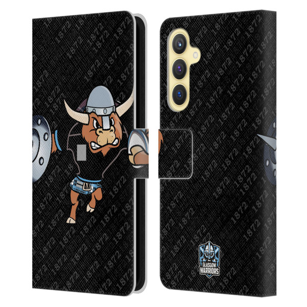 Glasgow Warriors Graphics 1872 Leather Book Wallet Case Cover For Samsung Galaxy S23 FE 5G