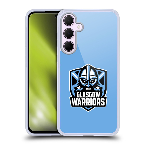 Glasgow Warriors Logo Plain Blue Soft Gel Case for Samsung Galaxy A35 5G