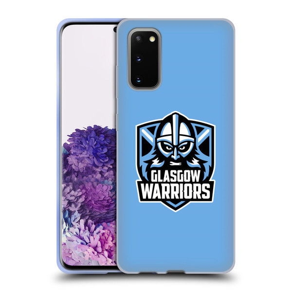 Glasgow Warriors Logo Plain Blue Soft Gel Case for Samsung Galaxy S20 / S20 5G