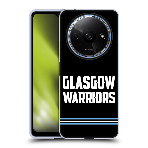 Glasgow Warriors Logo Text Type Black Soft Gel Case for Xiaomi Redmi A3
