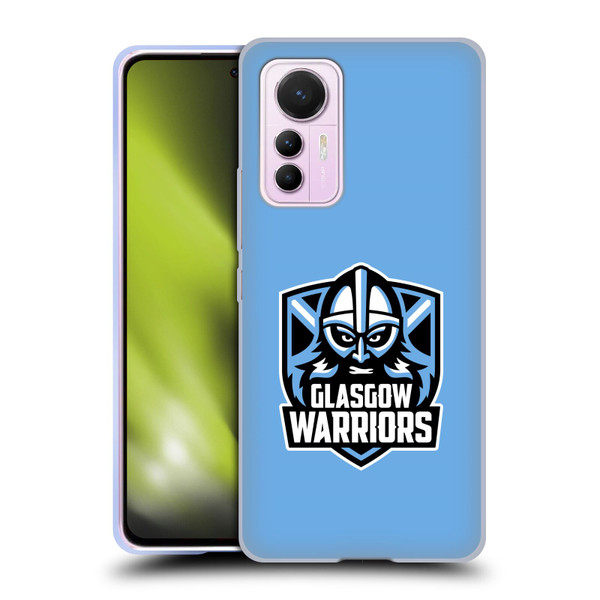 Glasgow Warriors Logo Plain Blue Soft Gel Case for Xiaomi 12 Lite