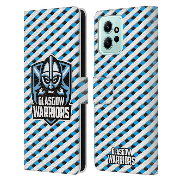 Glasgow Warriors Graphics Stripes Leather Book Wallet Case Cover For Xiaomi Redmi 12