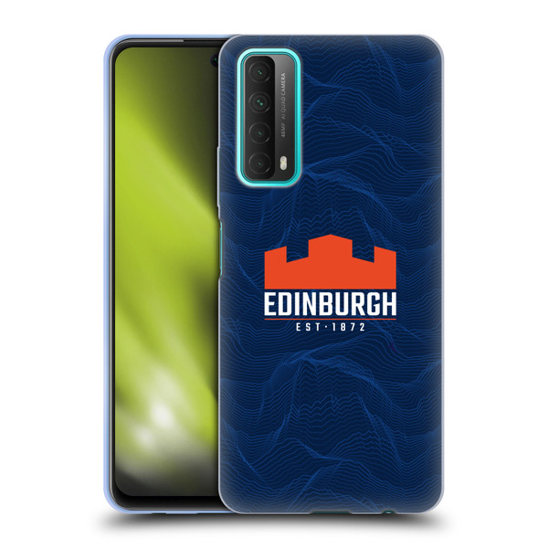 Edinburgh Rugby 2024/25 Crest Kit Home Soft Gel Case for Huawei P Smart (2021)