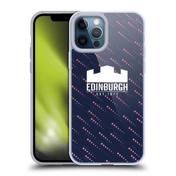 Edinburgh Rugby 2024/25 Crest Kit Training Soft Gel Case for Apple iPhone 12 Pro Max