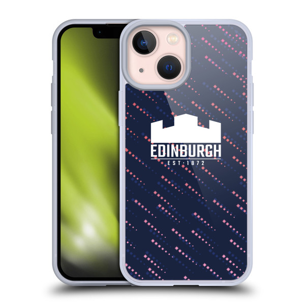 Edinburgh Rugby 2024/25 Crest Kit Training Soft Gel Case for Apple iPhone 13 Mini
