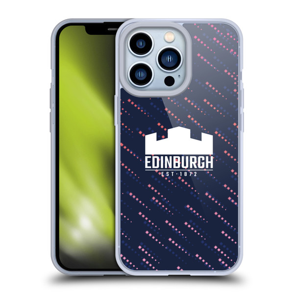 Edinburgh Rugby 2024/25 Crest Kit Training Soft Gel Case for Apple iPhone 13 Pro