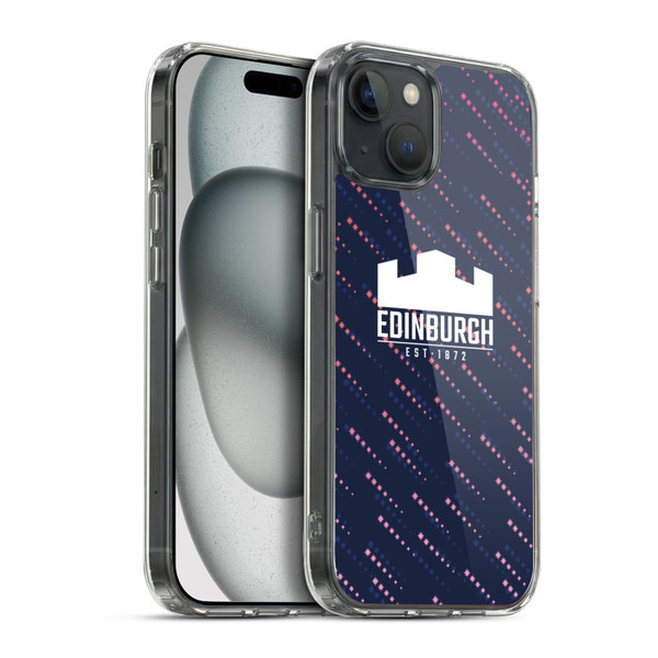Edinburgh Rugby 2024/25 Crest Kit Training Soft Gel Case for Apple iPhone 15 Plus & MagSafe