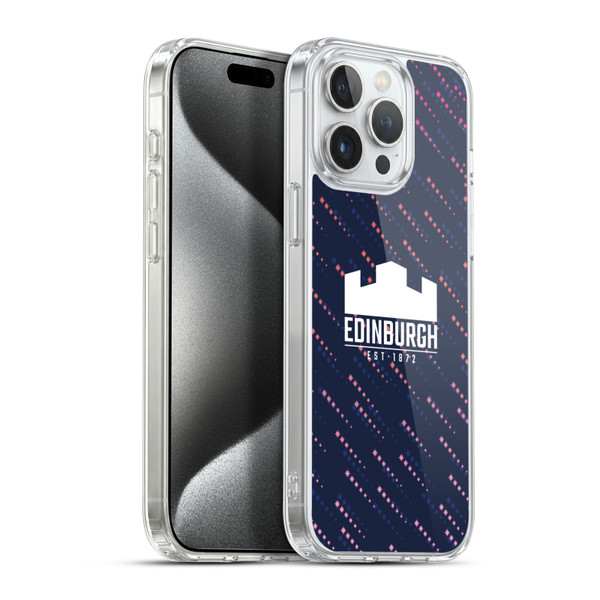 Edinburgh Rugby 2024/25 Crest Kit Training Soft Gel Case for Apple iPhone 15 Pro Max & MagSafe