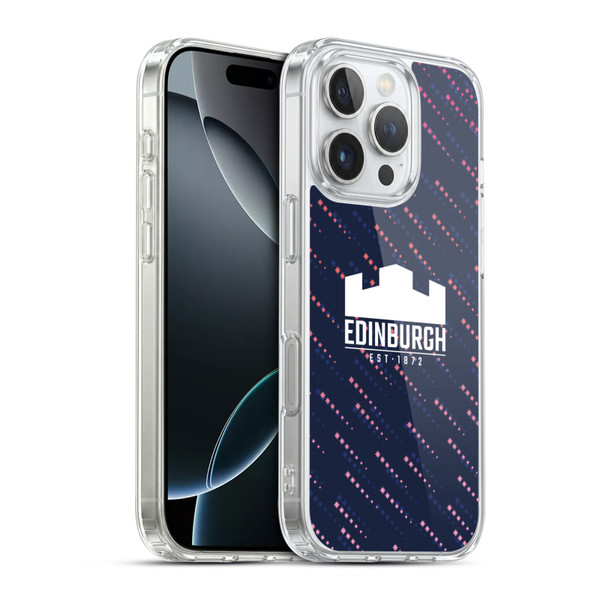 Edinburgh Rugby 2024/25 Crest Kit Training Soft Gel Case for Apple iPhone 16 Pro & MagSafe