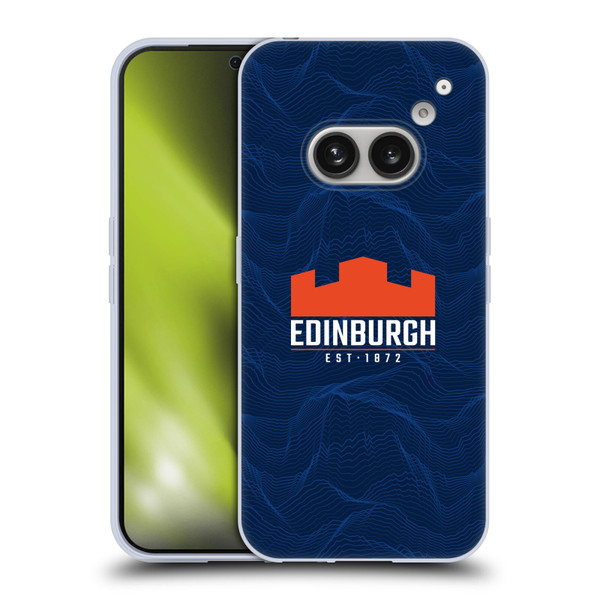 Edinburgh Rugby 2024/25 Crest Kit Home Soft Gel Case for Nothing Phone (2a)