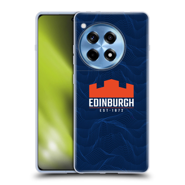 Edinburgh Rugby 2024/25 Crest Kit Home Soft Gel Case for OnePlus 12R