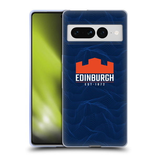Edinburgh Rugby 2024/25 Crest Kit Home Soft Gel Case for Google Pixel 7 Pro