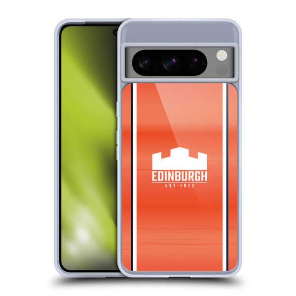 Edinburgh Rugby 2024/25 Crest Kit Away Soft Gel Case for Google Pixel 8 Pro