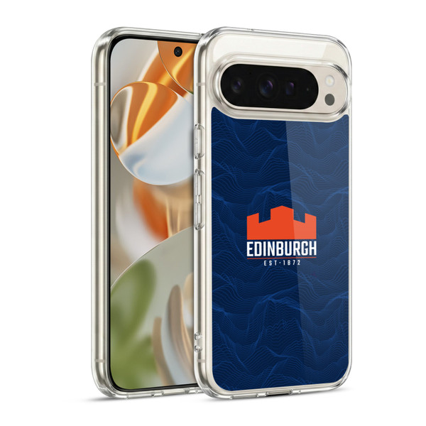 Edinburgh Rugby 2024/25 Crest Kit Home Soft Gel Case for Google Pixel 9 / Pixel 9 Pro