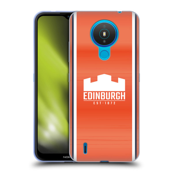 Edinburgh Rugby 2024/25 Crest Kit Away Soft Gel Case for Nokia 1.4