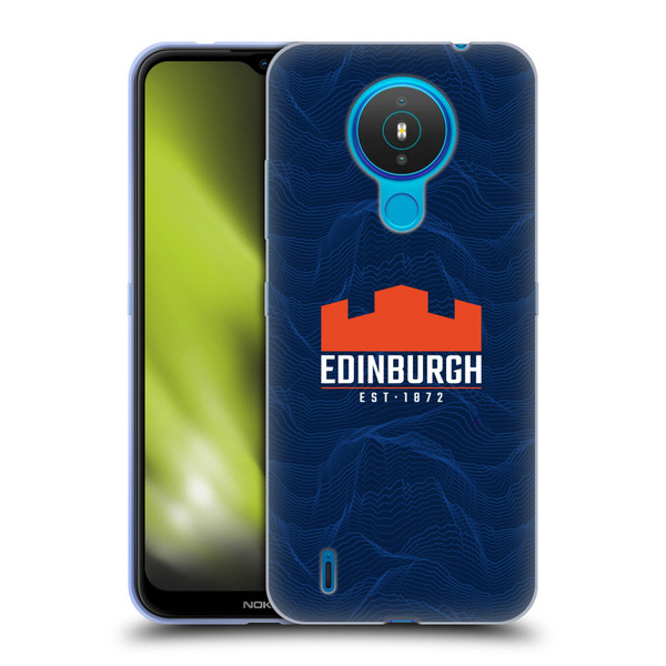 Edinburgh Rugby 2024/25 Crest Kit Home Soft Gel Case for Nokia 1.4