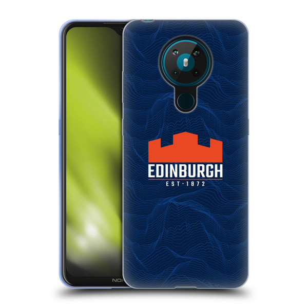 Edinburgh Rugby 2024/25 Crest Kit Home Soft Gel Case for Nokia 5.3