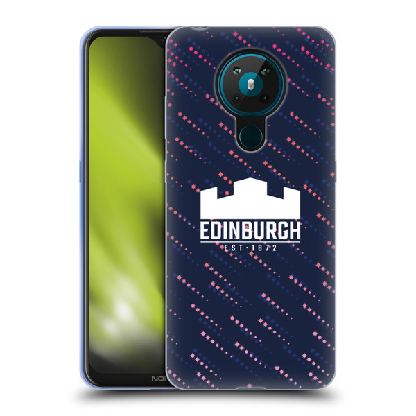 Edinburgh Rugby 2024/25 Crest Kit Training Soft Gel Case for Nokia 5.3