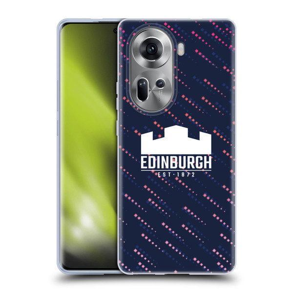 Edinburgh Rugby 2024/25 Crest Kit Training Soft Gel Case for OPPO Reno11