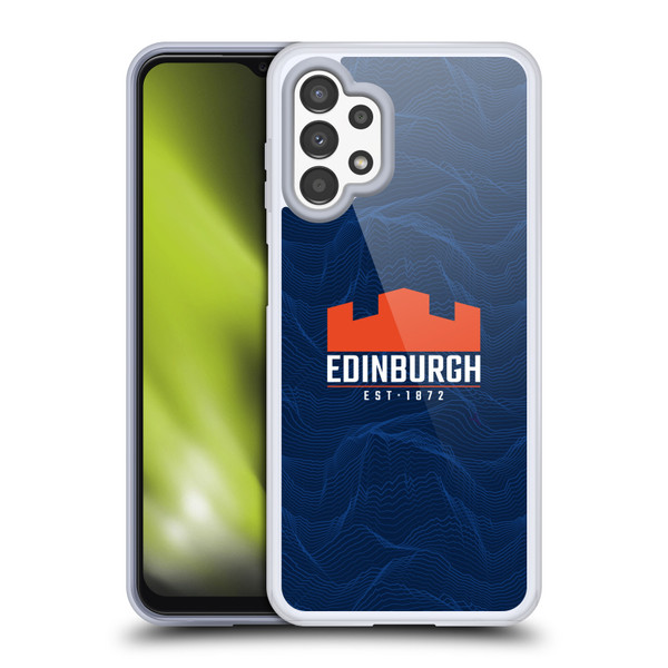Edinburgh Rugby 2024/25 Crest Kit Home Soft Gel Case for Samsung Galaxy A13 (2022)
