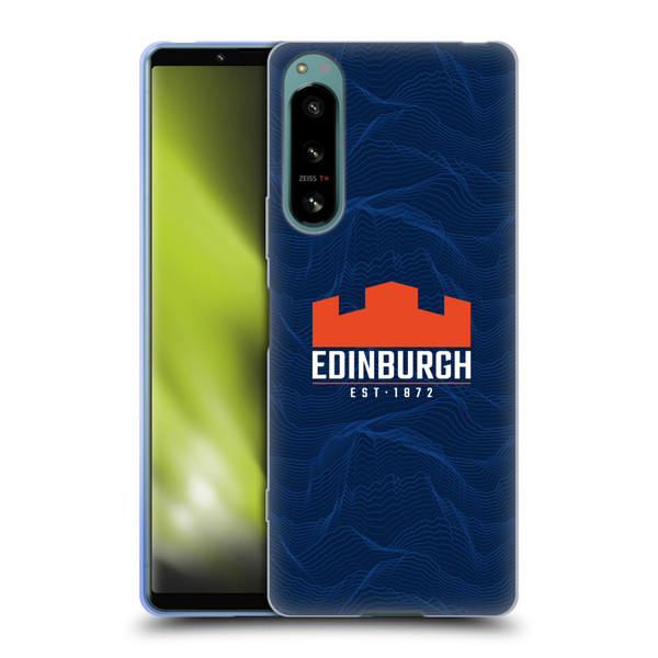 Edinburgh Rugby 2024/25 Crest Kit Home Soft Gel Case for Sony Xperia 5 IV