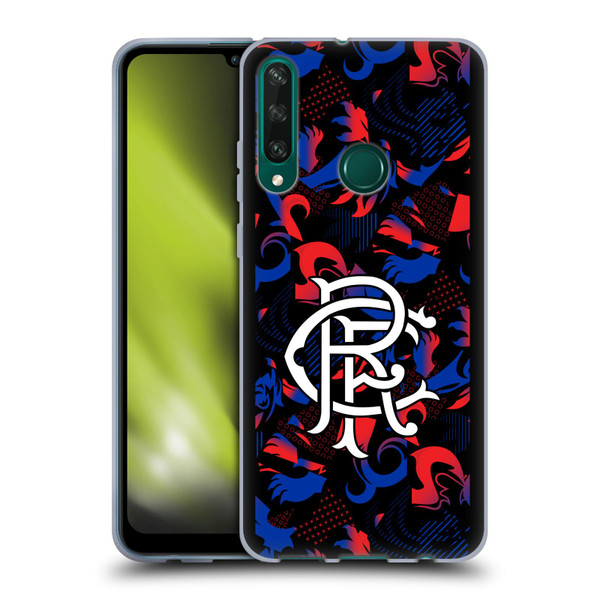Rangers FC 2024/25 Kit Third Soft Gel Case for Huawei Y6p